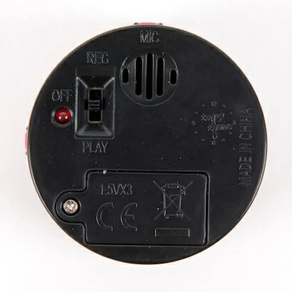 New Samtale-knapper med optagefunktion, 6 stk.