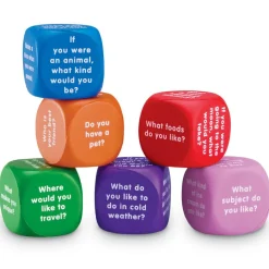 Discount Learning Resources Samtaleterninger (engelsk), 6 stk