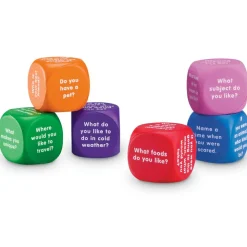 Discount Learning Resources Samtaleterninger (engelsk), 6 stk