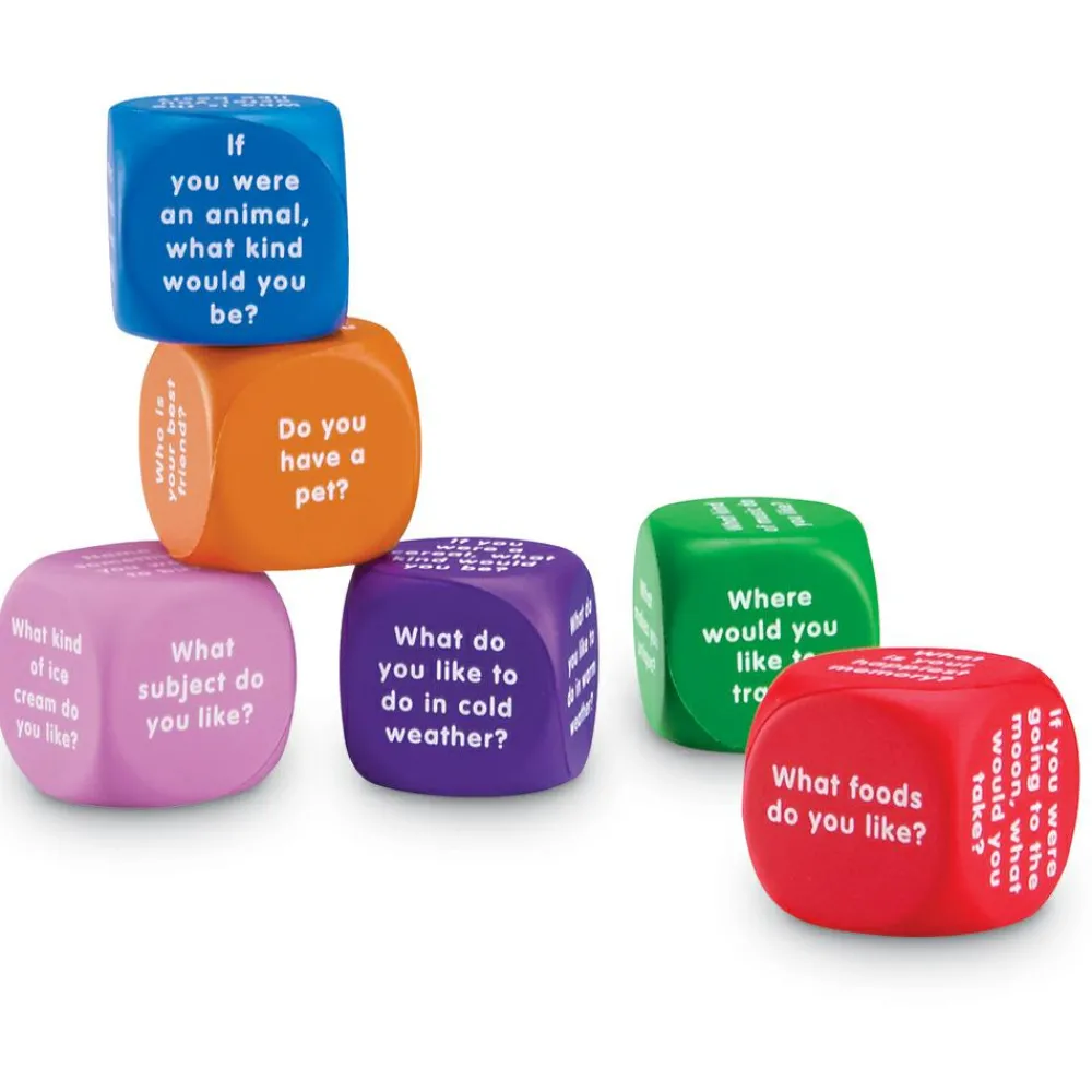 Discount Learning Resources Samtaleterninger (engelsk), 6 stk