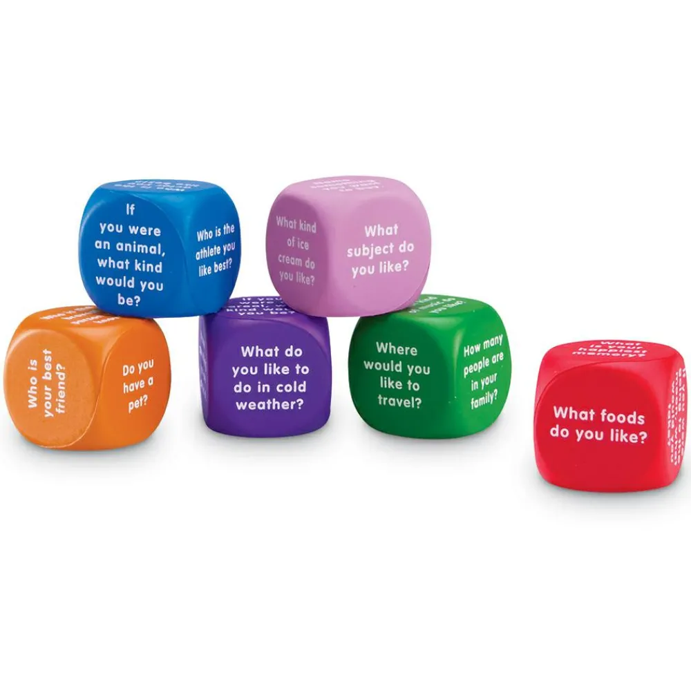 Discount Learning Resources Samtaleterninger (engelsk), 6 stk