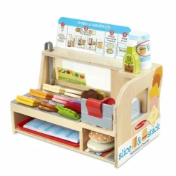 Melissa & Doug Sandwich shop, 56 dele