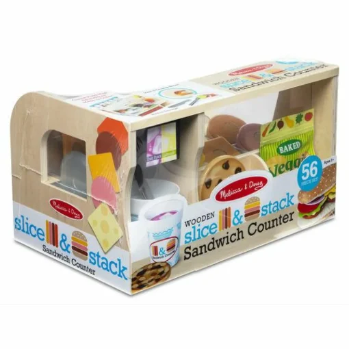 Melissa & Doug Sandwich shop, 56 dele