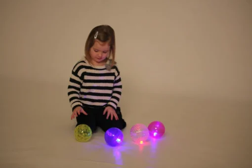Sale tickit® Sansebolde m. LED lys, 4 stk
