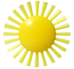 Discount Moluk Sansebørste Pluï - Sol