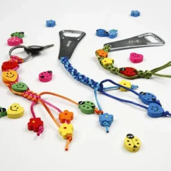 Outlet Creativ Company Satinsnor Ø2 mm, 50 m - Pastelfarver, 10 stk