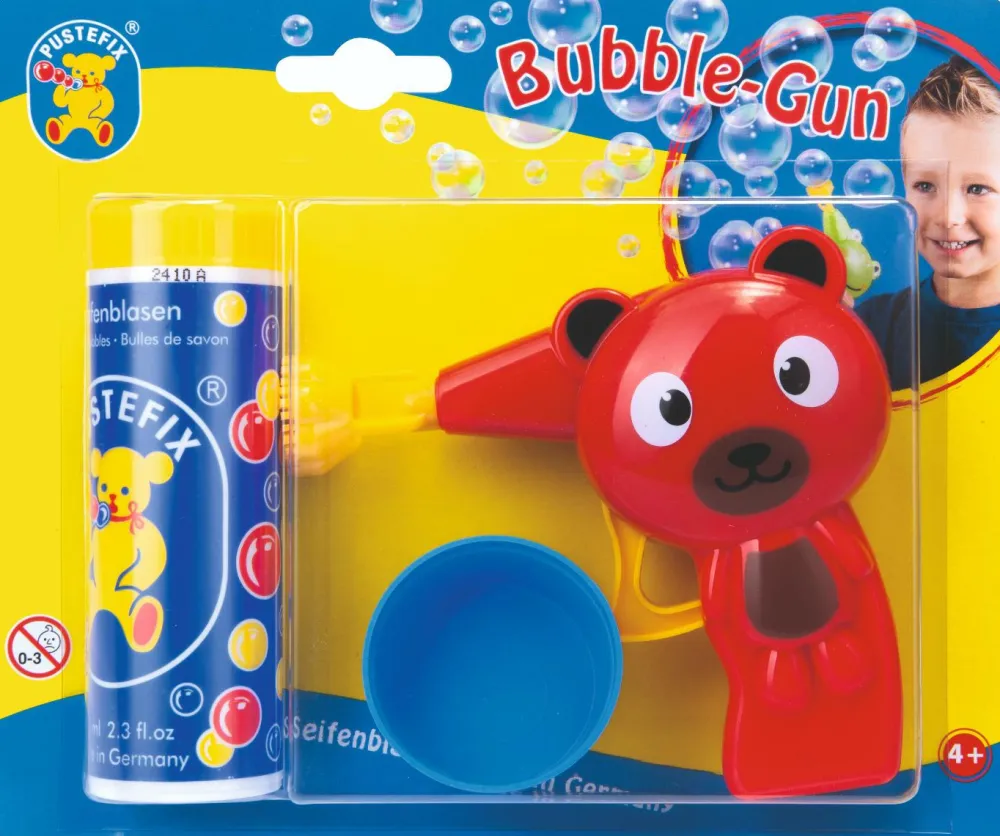 New Pustefix Sæbeboblepistol - 70 ml, 1 stk