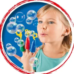 Sale Pustefix Sæbebobler, Wand til fingrene - 70 ml