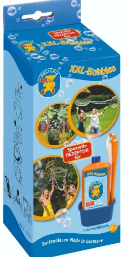 Clearance Pustefix Sæbebobler XXL - Tristring + 1.000 ml