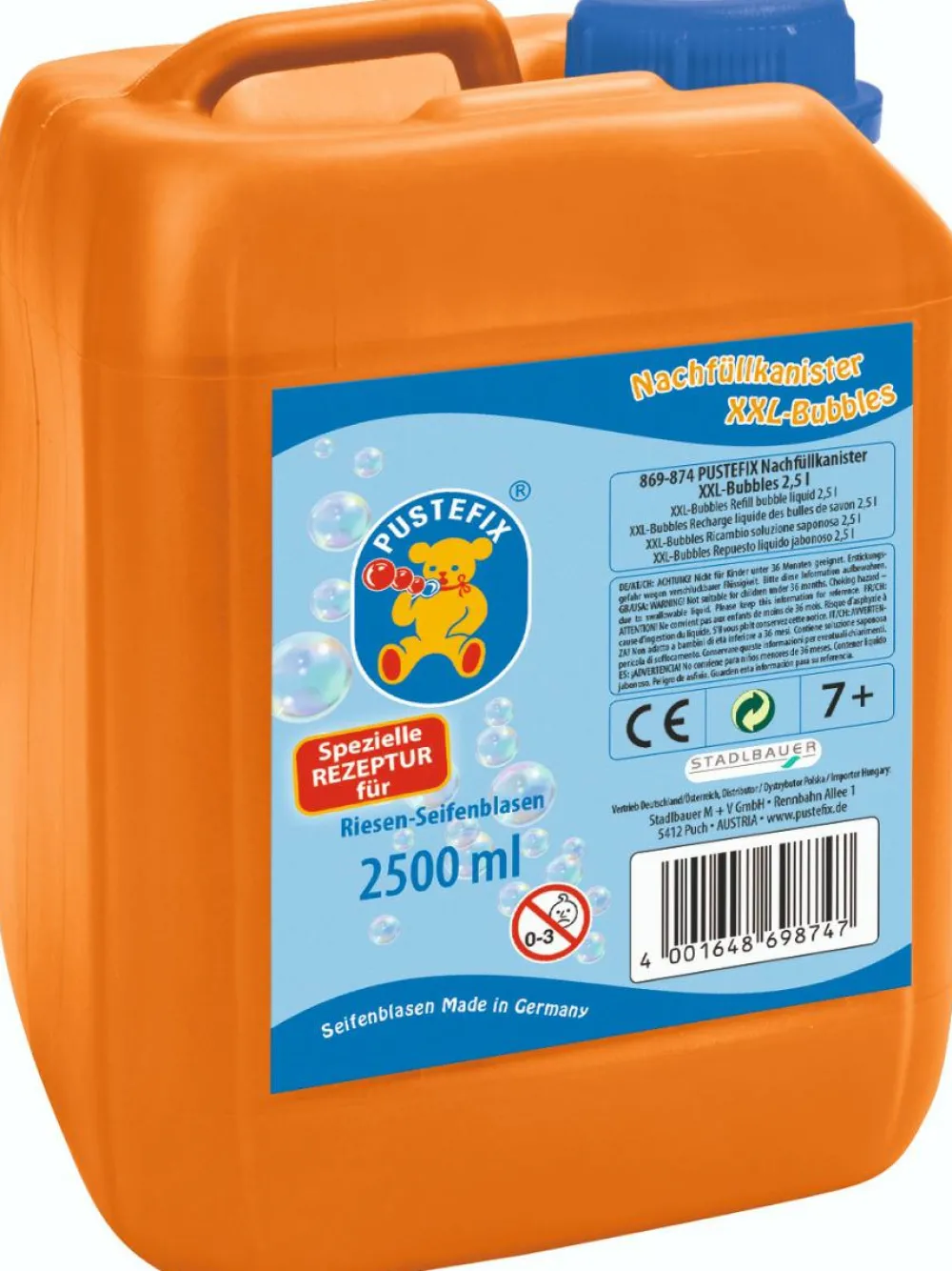 Outlet Pustefix Sæbebobler XXL refill - 2.500 ml