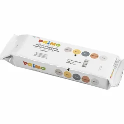 Best Creativ Company Selvhærdende ler - Gul okker, 1 kg.
