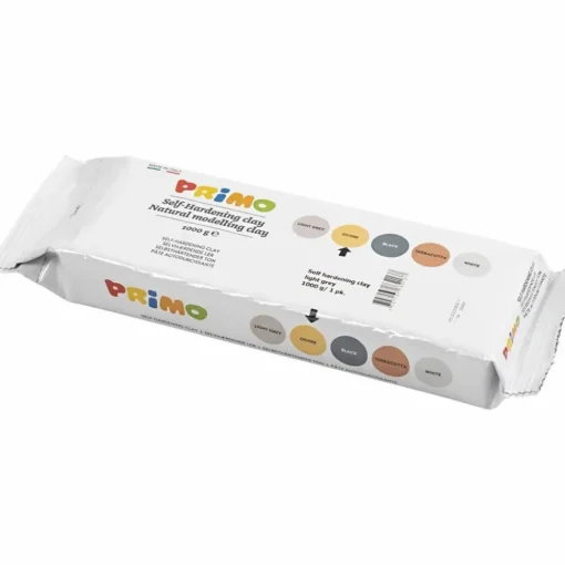 Best Creativ Company Selvhærdende ler - Gul okker, 1 kg.