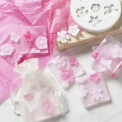 Discount Creativ Company Silikoneform - Blade & blomster, 6 motiver