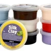 Creativ Company Silk Clay 10 x 40 gr. - Basisfarver