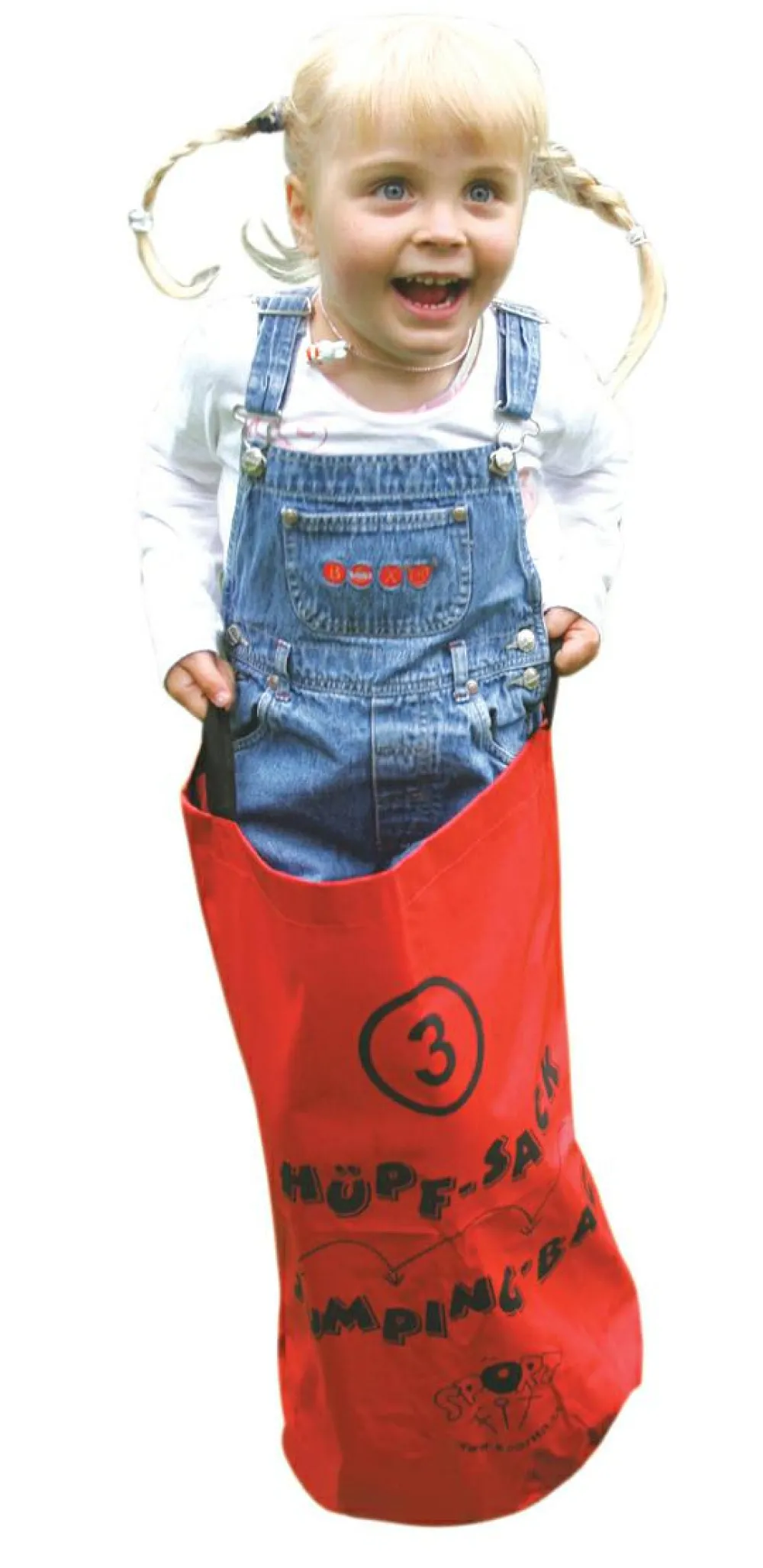 Discount Lilliputiens Sække til sækkeløb af markisestof, 4 stk