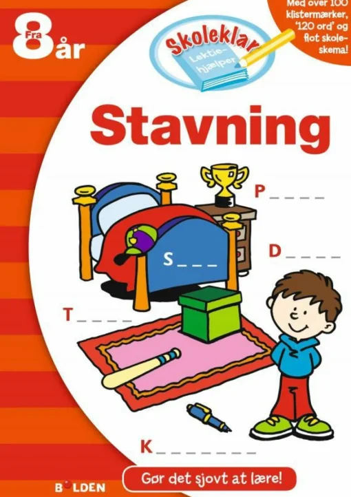 Forlaget Bolden Skoleklar lektiehjælper: Stavning