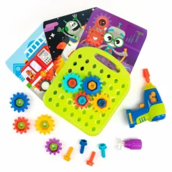 Clearance Learning Resources Skru & Design - Byg med tandhjul
