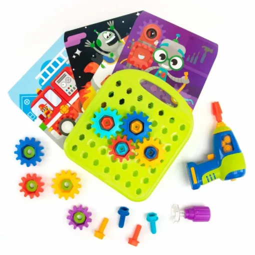 Clearance Learning Resources Skru & Design - Byg med tandhjul