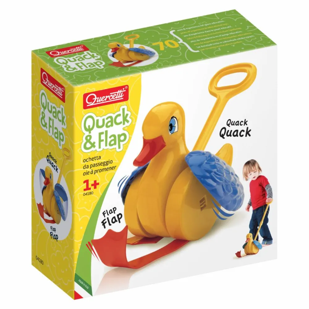 Quercetti Skubbedyr - Quack & Flap