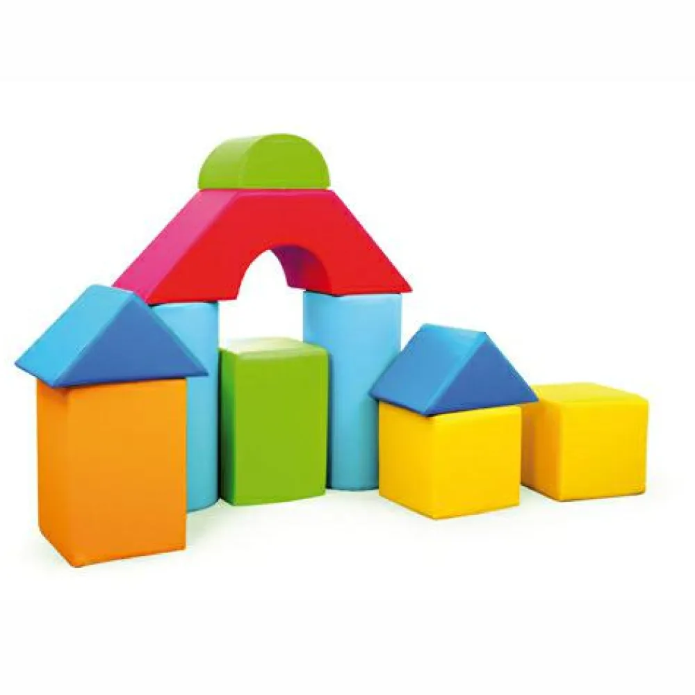 Online Skumklodser - Byggesæt m. 10 blokke