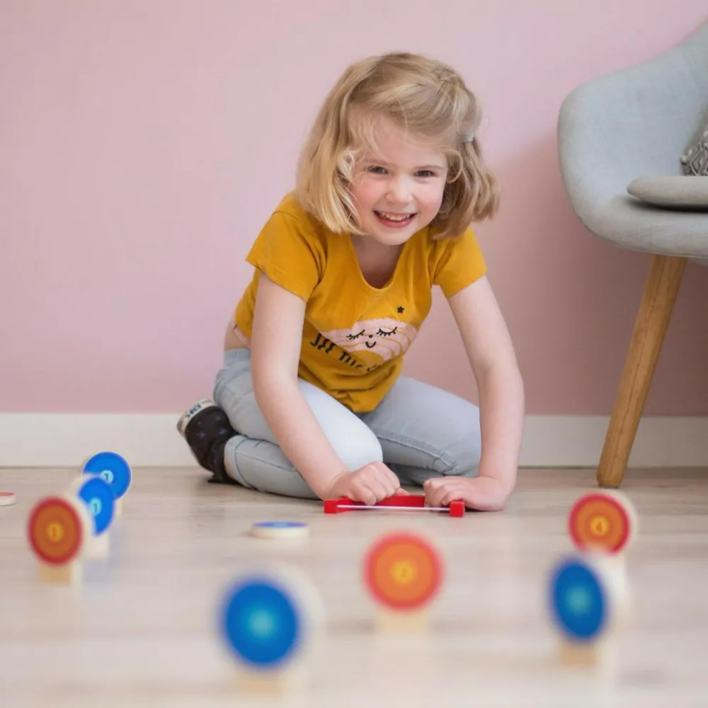 Clearance BS Toys Skydespil - Rød vs. blå