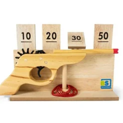 Discount BS Toys Skydespil i træ