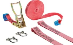 Clearance Slackline balancesæt - Øvede/Aktiv
