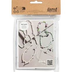 Online Creativ Company Smykke startsæt - Krystaller, grøn/lilla/hvid