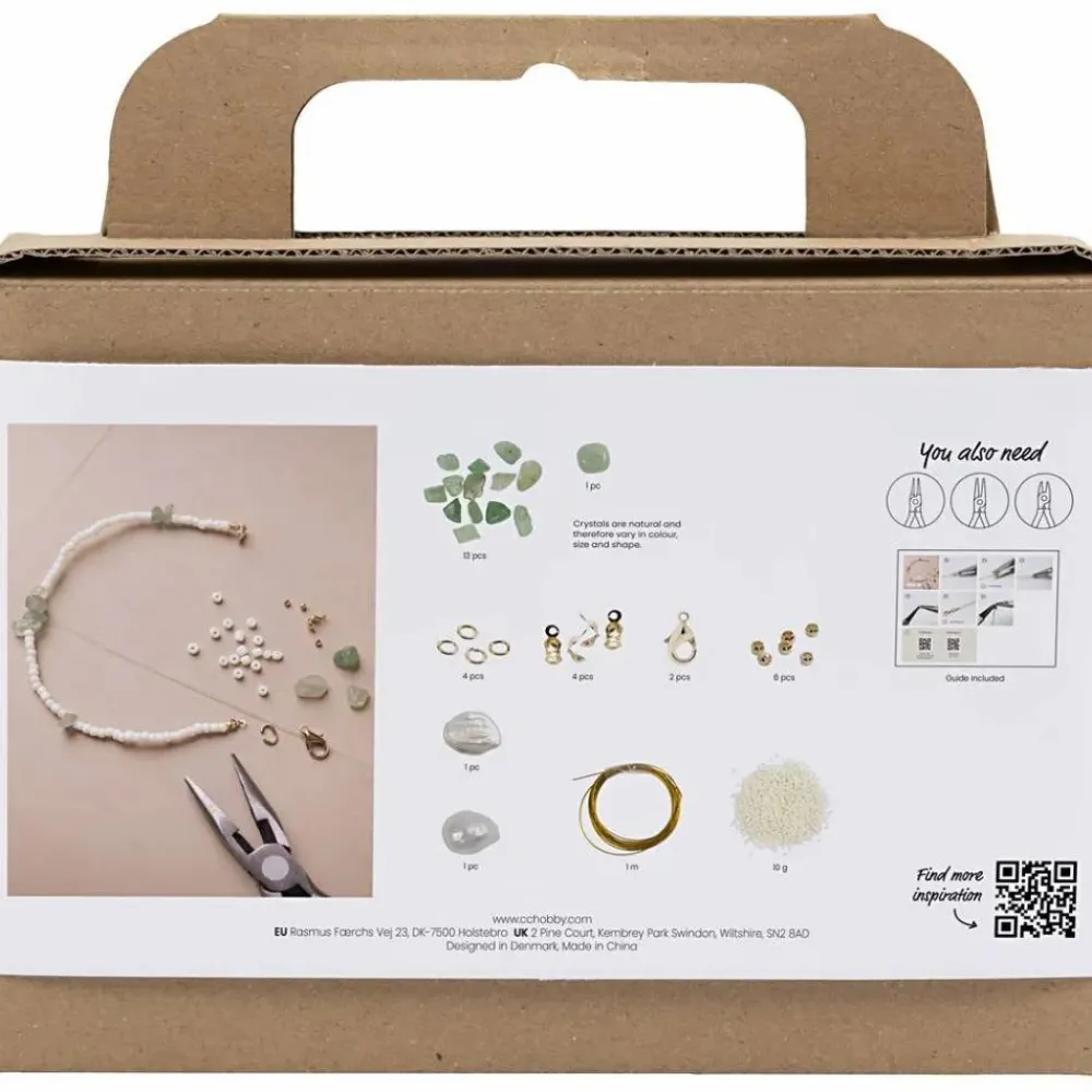 Sale Creativ Company Smykkekit - Halskæde & armbånd, Aventurin