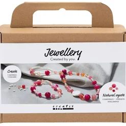 Best Creativ Company Smykkekit - Halskæde & armbånd, Agater