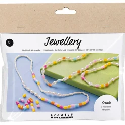 Online Creativ Company Smykkekit mini - Rocaiperler og rørperler