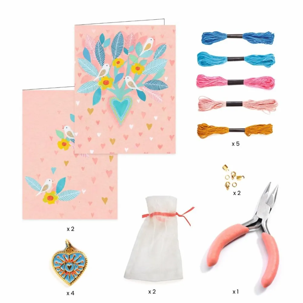 Clearance Djeco Smykkekit You & Me - Venskabsarmbånd