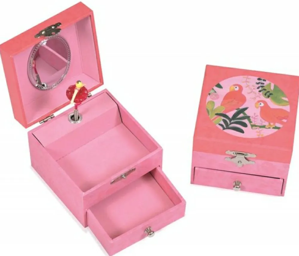 Discount Egmont Toys Smykkeskrin m. musik - Papegøje