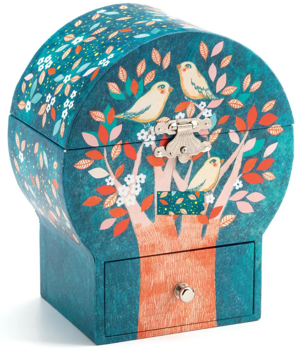 Clearance Djeco Smykkeskrin med musik - Poetisk træ