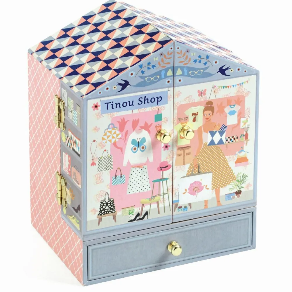 Clearance Djeco Smykkeskrin med musik - Tinous butik