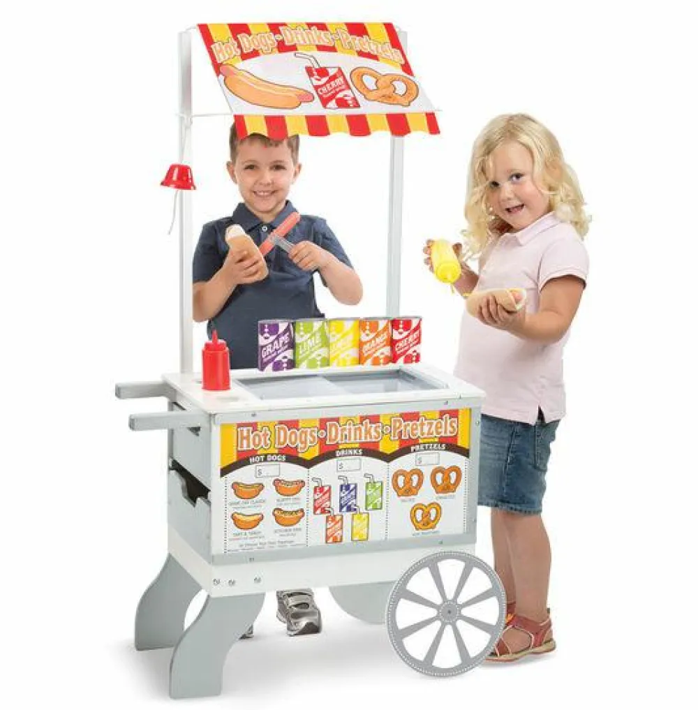 Best Melissa & Doug Snackbod på hjul m. is og hotdog