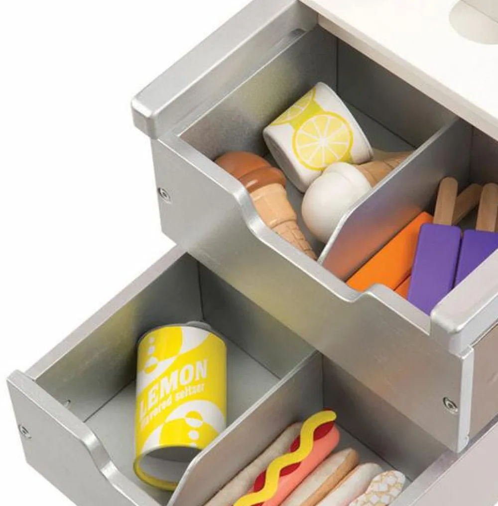 Best Melissa & Doug Snackbod på hjul m. is og hotdog