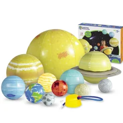 New Learning Resources Solsystem - Oppusteligt, 13 dele
