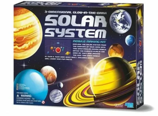 Best 4M Solsystem - Selvlysende uro