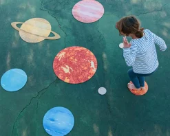 Clearance Solsystem i gummi, 10 dele