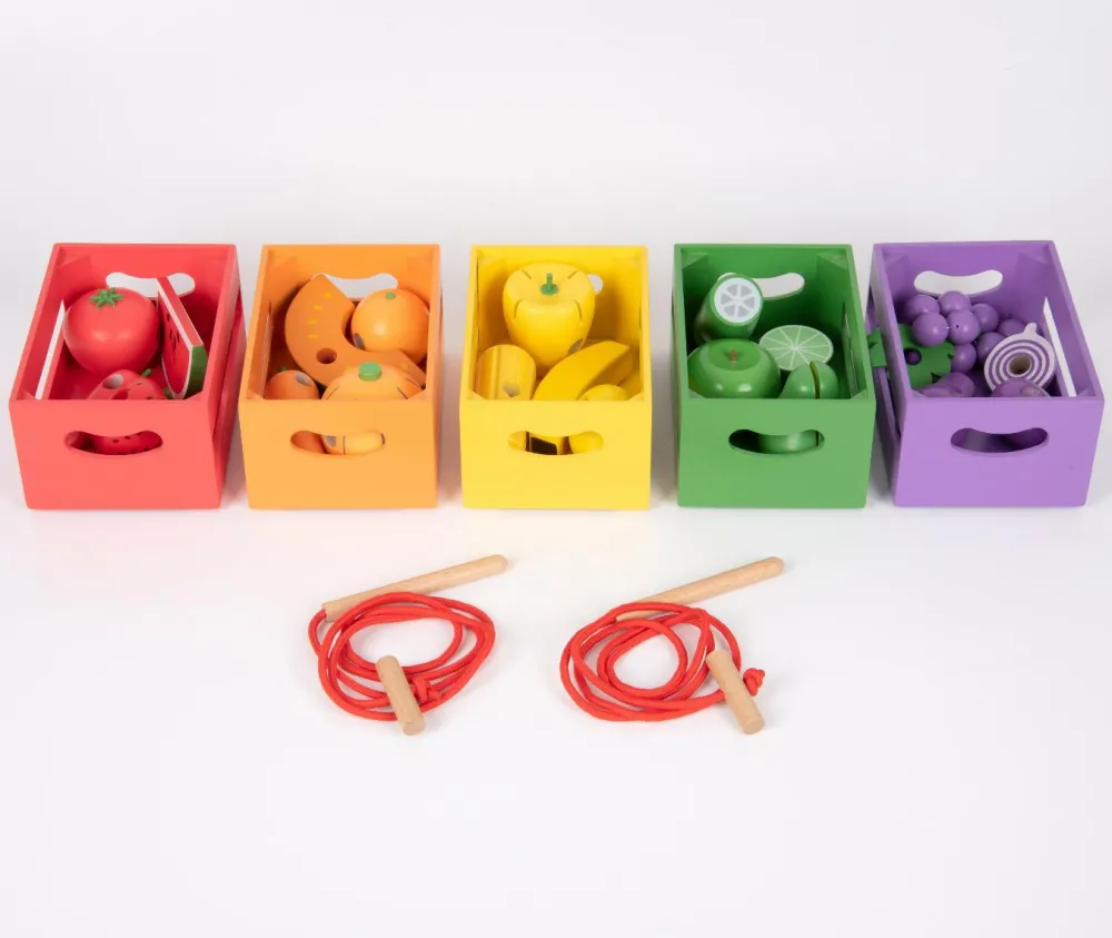 Best tickit® Sorter i kasser - Grøntsager og frugter