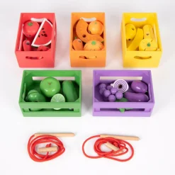 Best tickit® Sorter i kasser - Grøntsager og frugter