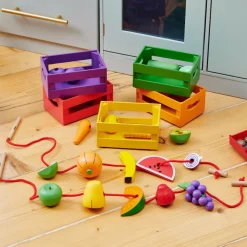 Best tickit® Sorter i kasser - Grøntsager og frugter