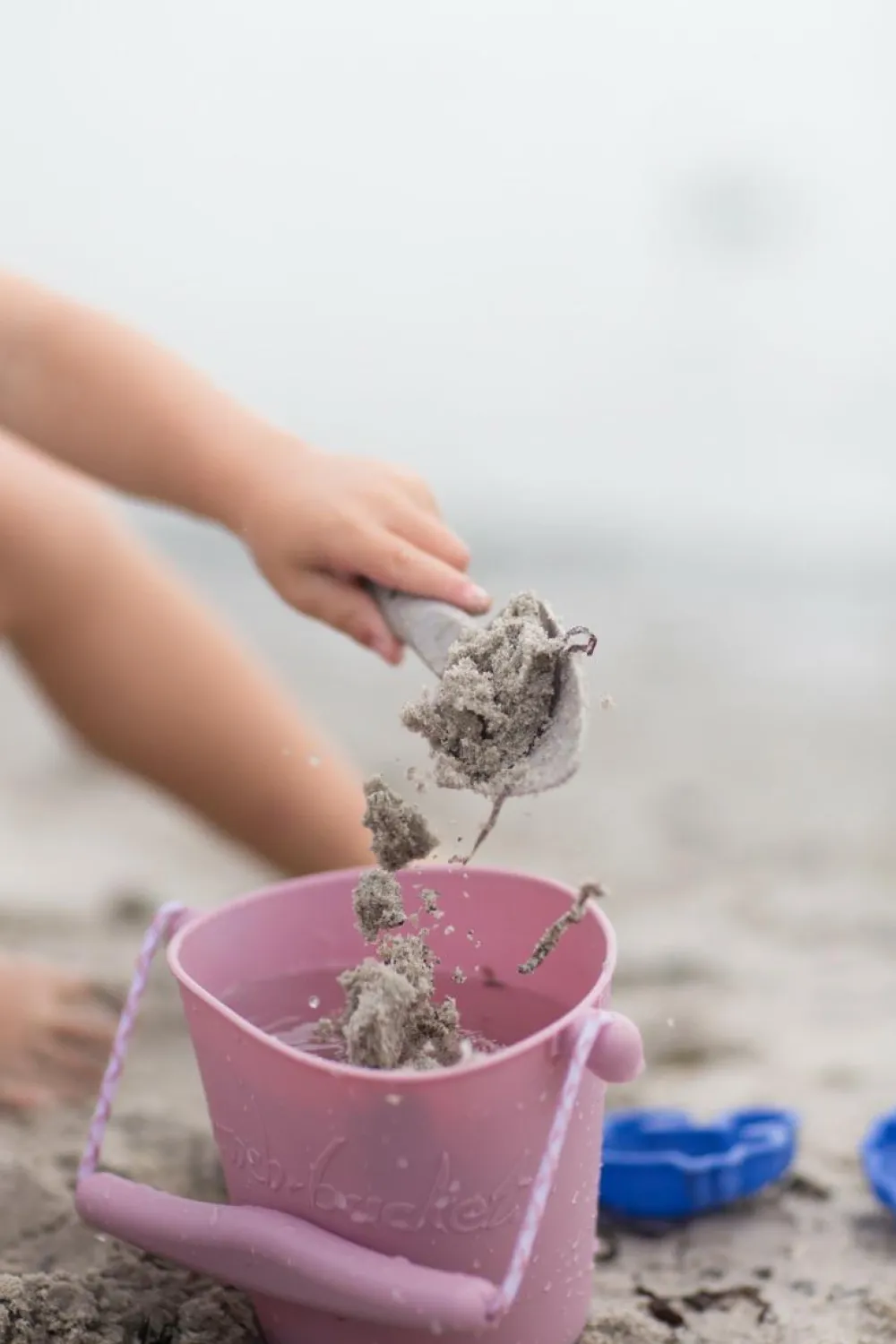 Scrunch Spand i silikone - Foldbar - Nordiske farver