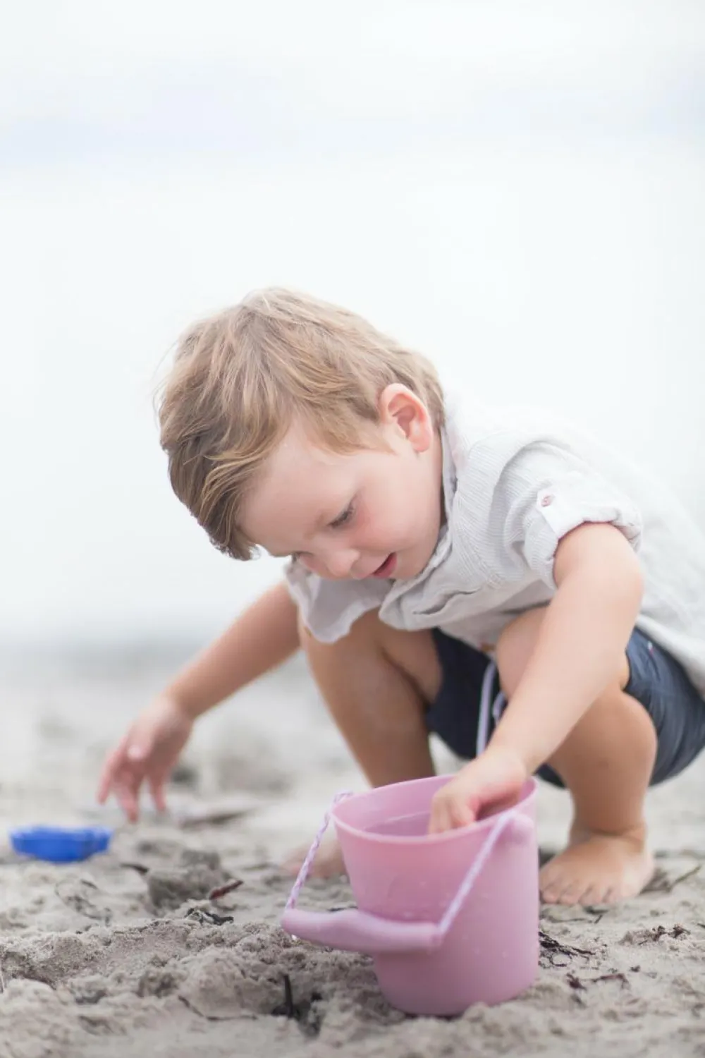 Scrunch Spand i silikone - Foldbar - Nordiske farver