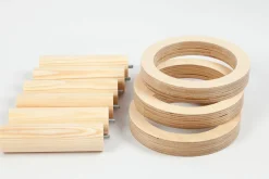 New Sawdust and Rainbows SR tilbehør: Ringspil - Natur