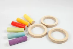Clearance Sawdust and Rainbows SR tilbehør: Ringspil - Regnbue