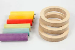 Clearance Sawdust and Rainbows SR tilbehør: Ringspil - Regnbue
