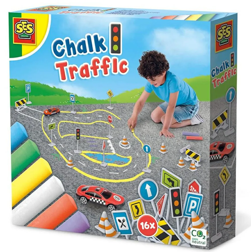 Online SES Creative Stå, gå og kør - Tegn og lær om trafik