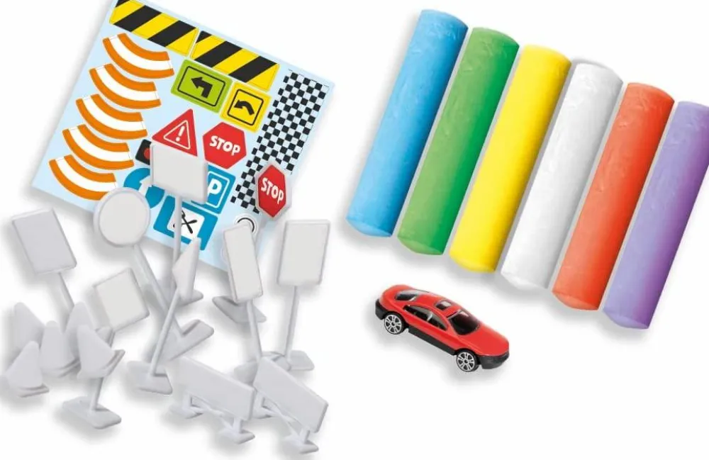 Online SES Creative Stå, gå og kør - Tegn og lær om trafik